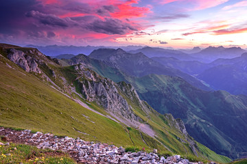 Fototapeta na wymiar Austria mountains