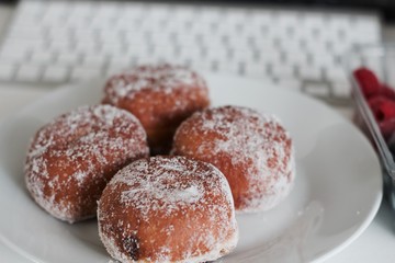 Fresh and tasty doughnuts