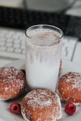 Fresh and tasty doughnuts