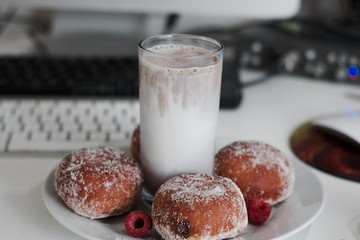 Fresh and tasty doughnuts