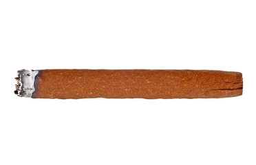 Cigar on a white background
