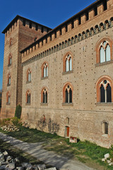 Fototapeta premium Pavia, il castello visconteo
