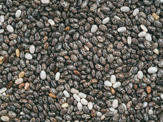 Chia seeds background