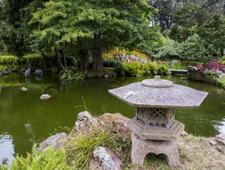 Tuinposter  Japanese Tea Garden, Golden Gate Park, San Francisco, California, CA, USA  © Rosana