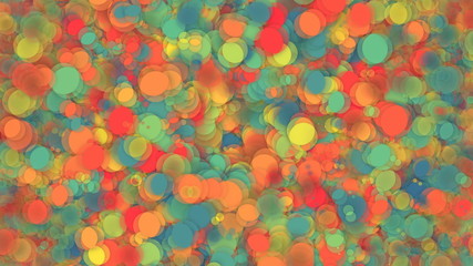 Abstract background with vortex particles