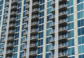 Atlanta Apartment Building Balconies
