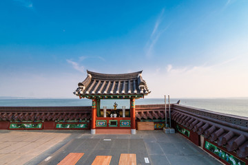Seosan-si, Chungcheongnam-do, South Korea - Ganworam Hermitage in Seosan-si.