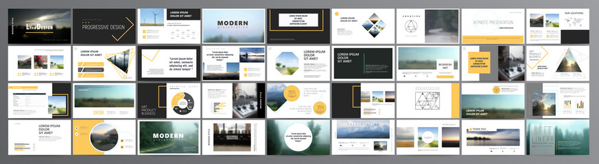 Original Presentation templates. Easy Use in creative flyer and leaflet, corporate report, marketing, advertising, presenting, banner.simple modern style. Slideshow, slide for brochure, booklet.  - obrazy, fototapety, plakaty