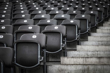 Empty seating at stadium © michael715