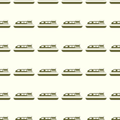 Sea transport vector illustration on a seamless pattern background