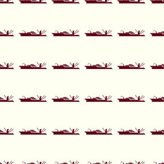 Sea transport vector illustration on a seamless pattern background