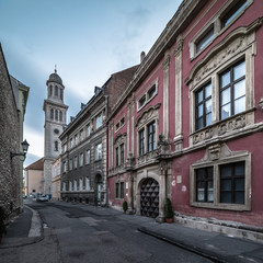 Fototapeta na wymiar Sopron old buildings I