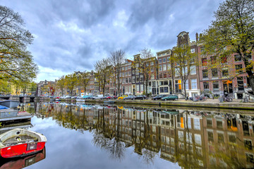 Fototapeta premium Amsterdam Buildings