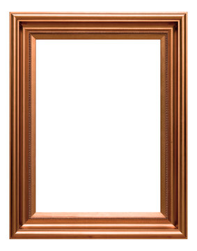 Antique copper frame