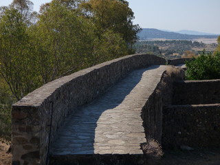 Granadilla, pueblo de Caceres en Extremadura,España