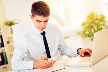 Businessman In The Office