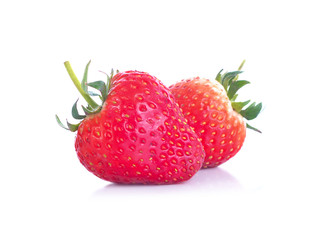 Strawberrys isolate on white backgorund