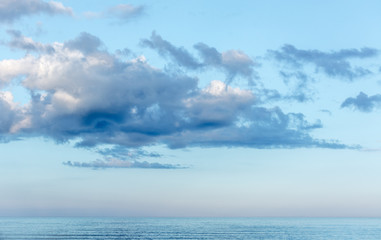 Obraz premium Blue Sky on the Ocean