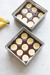 バナナチョコレートブラウニーの作り方