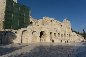 Fototapeta premium The Theater of Herod Atticus,in Athens, the capital of Greece