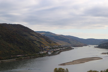 Rhine valley view