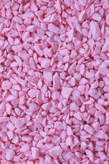 Pink stones background.