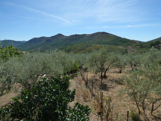 Herguijuela de la Sierra, pueblo de Salamanca  (Castilla y Le&oacute;n, Espa&ntilde;a)