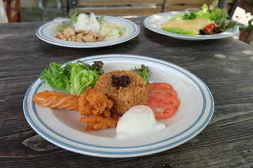American fried rice  