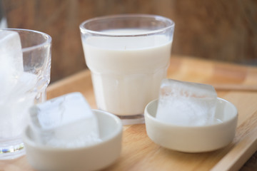 Delicious fresh milk