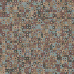 Fototapeta premium Geometric background, Texture of colored square elements, Graphic mosaic.