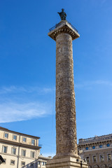 Marco Aurelio column in Rome, Italy