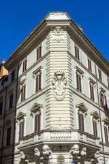 Fototapeta na wymiar Building in the center of Rome, Italy