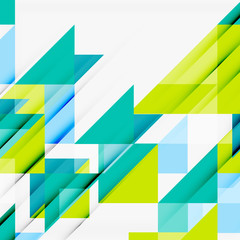 Triangle pattern design background
