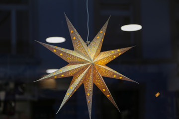 Star lanterns / A background of star lanterns