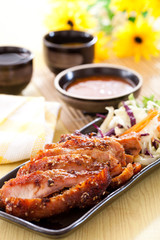 Roasted pork