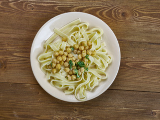  Calabrian pasta with chickpea