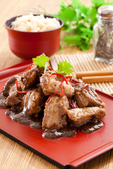  Pork spare ribs