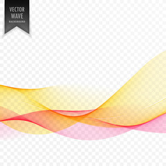 abstract yellow wave background design