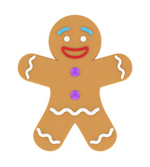 Gingerbread Man Isolated