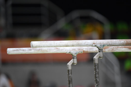 Parallel bars, apparatus used in men's artistic gymnastics