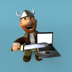 Viking - 3D Illustration