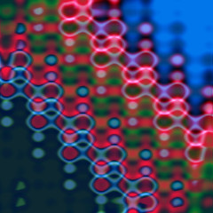 Abstract image, colorful graphics, tapestry