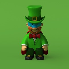 Leprechaun - 3D Illustration