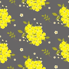 Fotobehang Fashionable pattern in small flowers. Floral seamless background for textiles, fabrics, covers, wallpapers, print, gift wrapping and scrapbooking. Raster copy. © анютка фролова