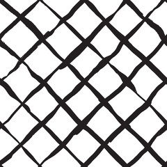 Diagonal cross brush strokes seamless pattern