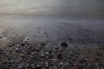 Rocks at the beach at Sicily