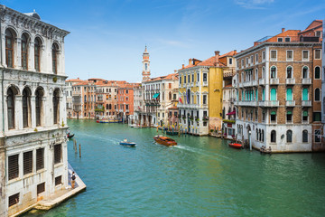 Obraz na płótnie Canvas Grand Canal in Venice Italy