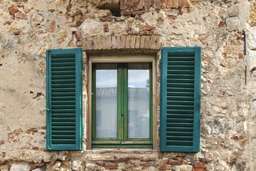 Fototapeta na wymiar Monteriggioni, Italy