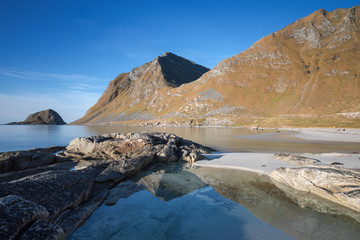 Rocks at Haukland beach