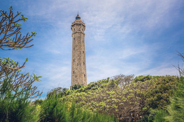 Lighthouse Ke Ha on the island of Hong Ba, Vietnam
